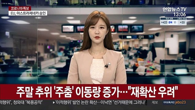 주말 추위 '주춤' 이동량 증가… 재확산 우려