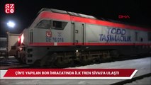 Çin ve Rusya’ya giden ihracat treni Sivas’ta