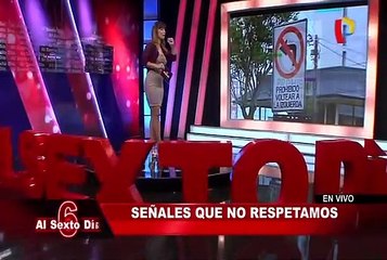 Buscando a los peatones más imprudentes de Lima