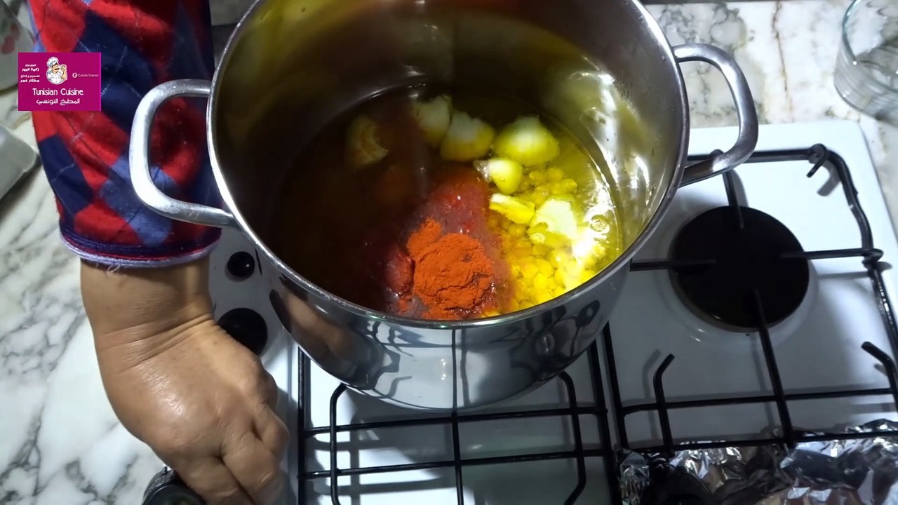 Couscous كسكس تونسي بطريقة مبسطة وصحية
