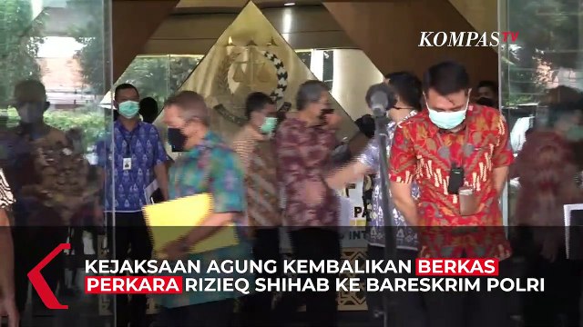 Kejaksaan Agung Kembalikan Berkas Perkara Rizieq Kepada Polisi, Ada Apa?