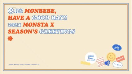 Monsta X 2021 Season's Greetings [MAKING DVD]