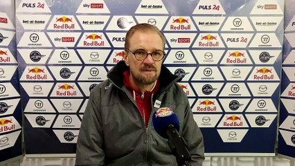 29.01.21: Petri Matikainen nach Sieg in Klagenfurt