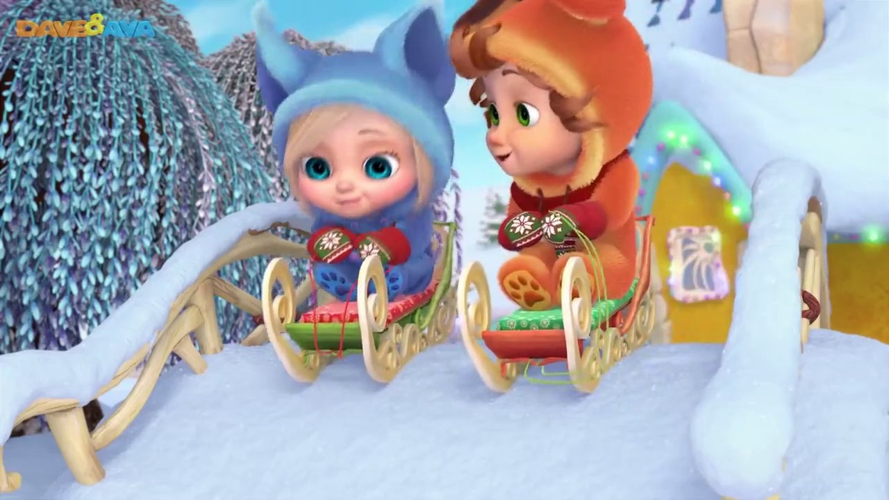 Winter Fun - Christmas Songs & Nursery Rhymes - Dave and Ava Christmas | Kids Nursery Rhymes | 3D Rhymes | Kids Rhymes | Kids Videos Songs | Kids Songs | Baby Songs | Dailymotion Kids Video | Kids TV