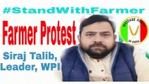 Farmer Protest Siraj Talib, Leadr, Welfare Party of India