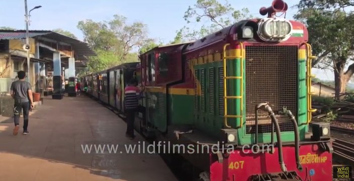 Matheran Hill Railway - Matheran Light Railway _ NDM1A diesel locomotive
