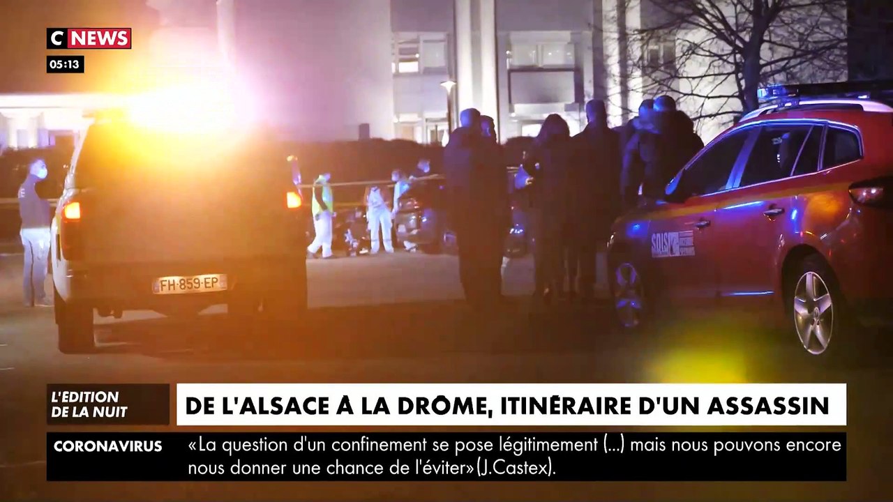 Le suspect dans l'enquête sur le double meurtre perpétré dans la Drôme et en Ardèche a été mis en examen pour "assassinats", annonce le procureur de Valence.