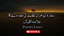 Wo Harf Raz K Muj Ko Sikhaya Gaya Hain Janoon | Allama Iqbal | poetry Lines | Poetry Junction