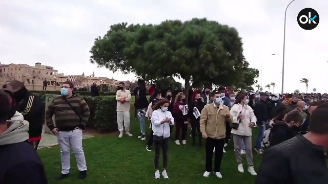 Manifestación en Baleares pide la dimisión de Armengol