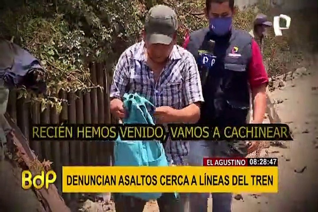Inseguridad, tragedia y pandemia: así se vive cerca a las vías del tren
