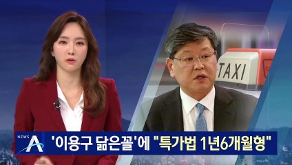 ‘이용구 사건 닮은꼴’에 “특가법 적용 1년 6개월 형” 선고