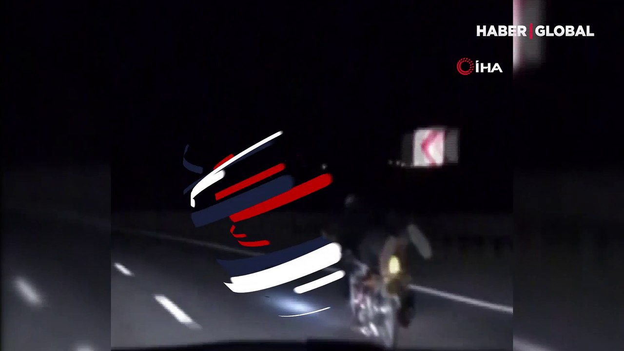 Trafikte tehlike saçtı