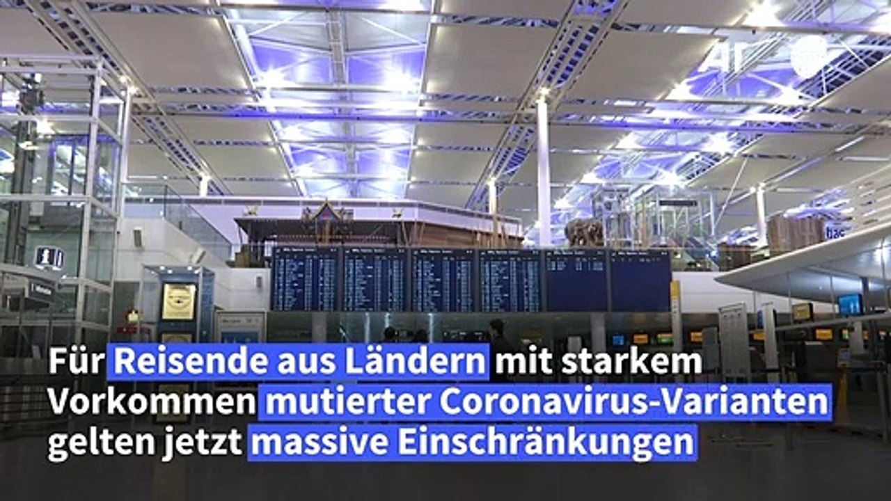 Harte Corona-Einreisebeschränkungen in Kraft