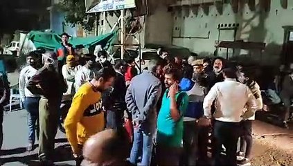 चालान काटे जाने से खफा हुए शहरवासी