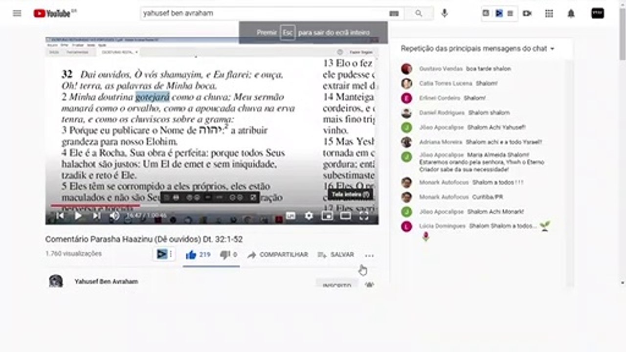 Como Saber se o ensino é certo de quem fala das Escrituras