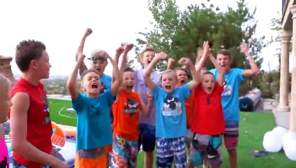 BOYS vs GIRLS! Twin Birthday Bash Challenge!