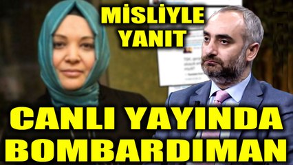 İsmail Saymaz’dan Hilal Kaplan’a canlı yayında bombardıman!