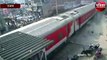 वायरल वीडियो - रेलवे क्रॉसिंग पर सुपर फास्ट ट्रेन की टक्कर से मोटरसाइकिल के परखच्चे उड़े, बड़ा हादसा बचा
