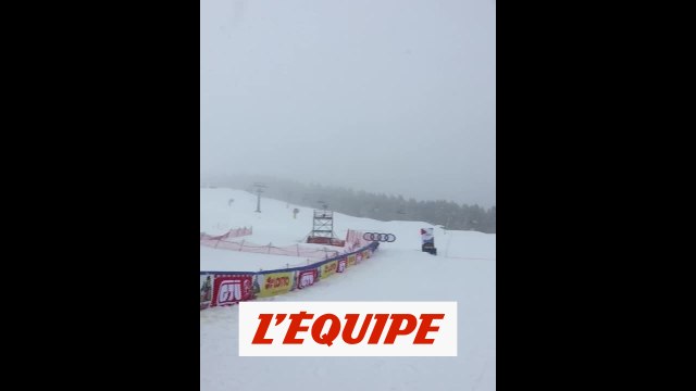 La course du jour annulée - Skicross - CM