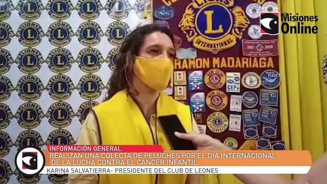 Realizan una colecta de peluches por el Día Internacional de la lucha contra el Cáncer Infantil