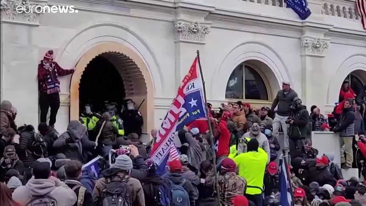 Körperkamera-Au´fnahmen: Neues Video vom Sturm auf das US-Kapitol veröffentlicht