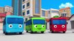 Ten Little Buses - From Wheels On The Bus | Little Baby Bum - Nursery Rhymes for Kids