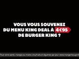 Burger King : ce nouveau burger dans un menu à prix MINI va faire sensation !