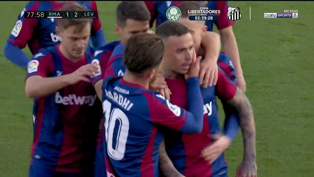 Highlights Real Madrid 1-2 Levante