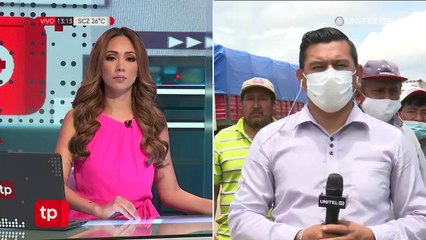 Larga fila de camiones varados en la zona de Palometillas por el colapso de la vía