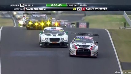 12H Bathurst 2015 Restart Epic Last Laps Finish