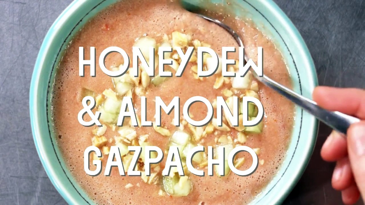 Honeydew & Almond Gazpacho Recipe