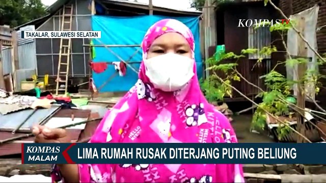 Detik-Detik Angin Puting Beliung Terjang Karawang, Puluhan Rumah Warga Rusak