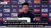 LaLiga leaders Atletico not hung up on defeats - Simeone