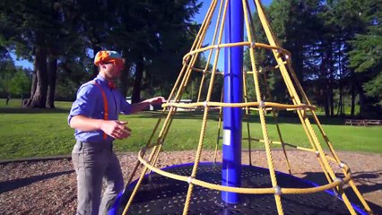 Aprende Los Colores con Blippi Español | Jugando en el Parque para Bebés