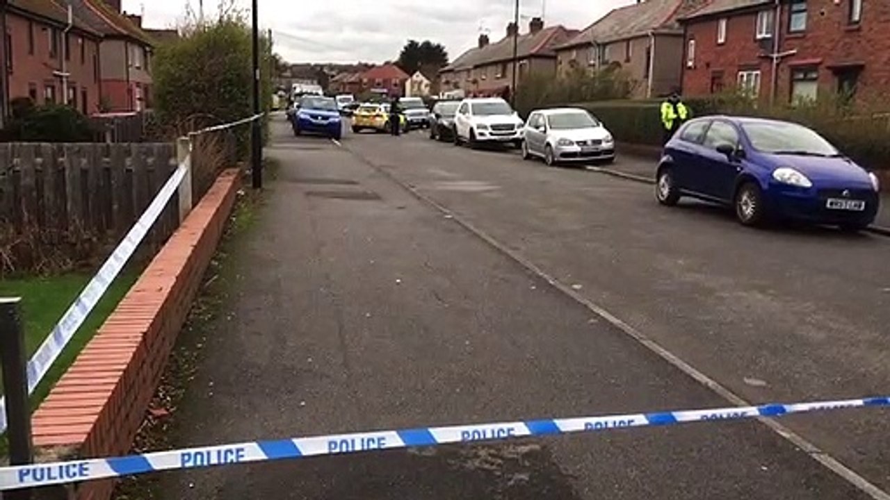 Sheffield murder scene