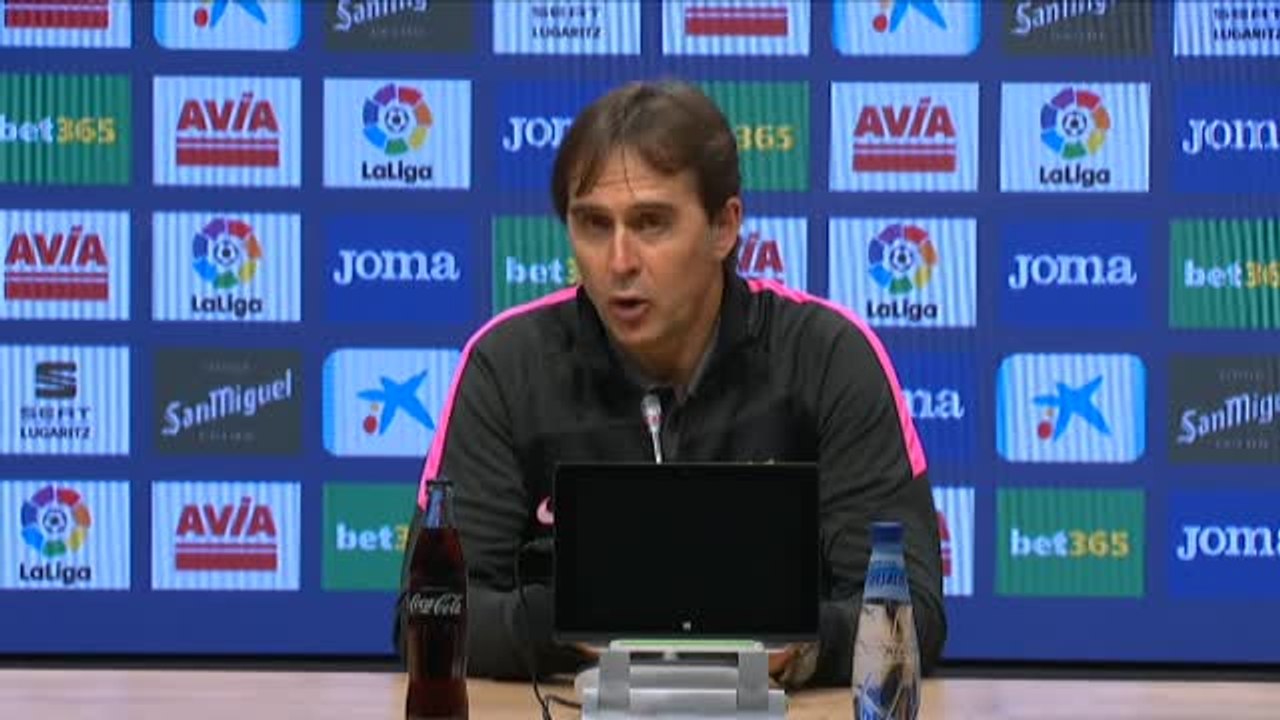 Mendilibar: "No hemos sido capaces de acertar portería"