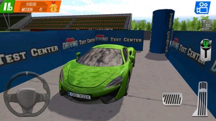 Jugando con Coche Deportivo - Prácticas de Conducir Simulador - Juego Android