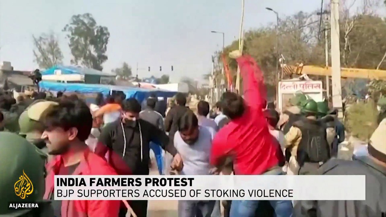 India’s Haryana state blocks internet amid farmer protest clashes