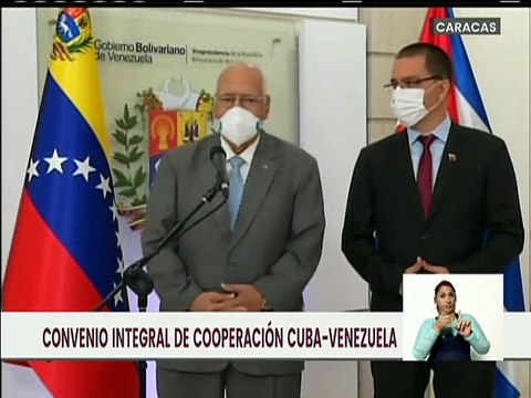 Viceprimer Ministro de Cuba Ricardo Cabrisas: Ratificamos la unión fraternal de cooperación con Venezuela en momentos de crisis