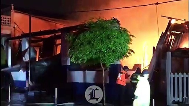 Incendios destruye el local del PRSD en Puerto Plata