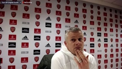 Solskjaer frustrated by Utd's blank at Arsenal