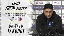 Conférence d'après match ASC - Châteauroux : Oswald Tanchot