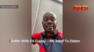 Settle With DJ Cuppy- Mr Jollof To Zlatan