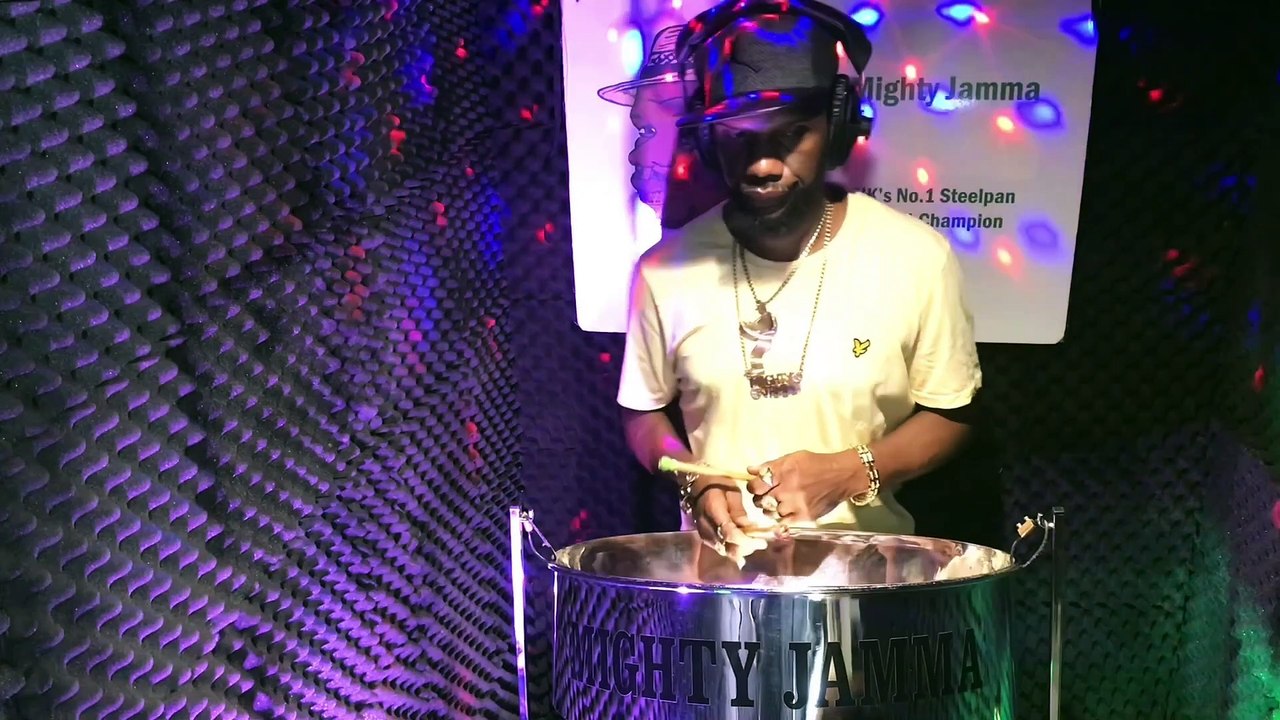 HOLDING ON: SOCA STEELPAN.THE MIGHTY JAMMA