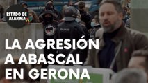 La escena completa de la agresión a Abascal en Gerona. Imágenes exclusivas