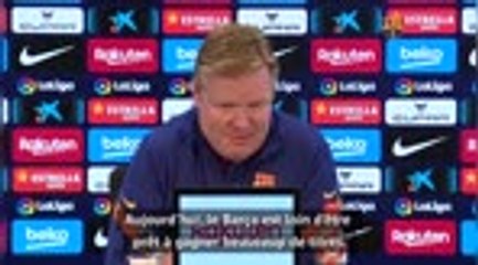 21e j. - Koeman : "Il faut être réaliste concernant nos chances de titre"