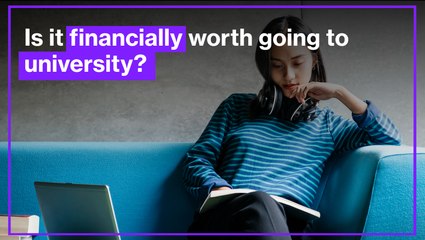 Is it financially worth going to university?