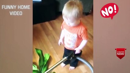 Funniest Baby Hard work Do Housework Help Mother #19