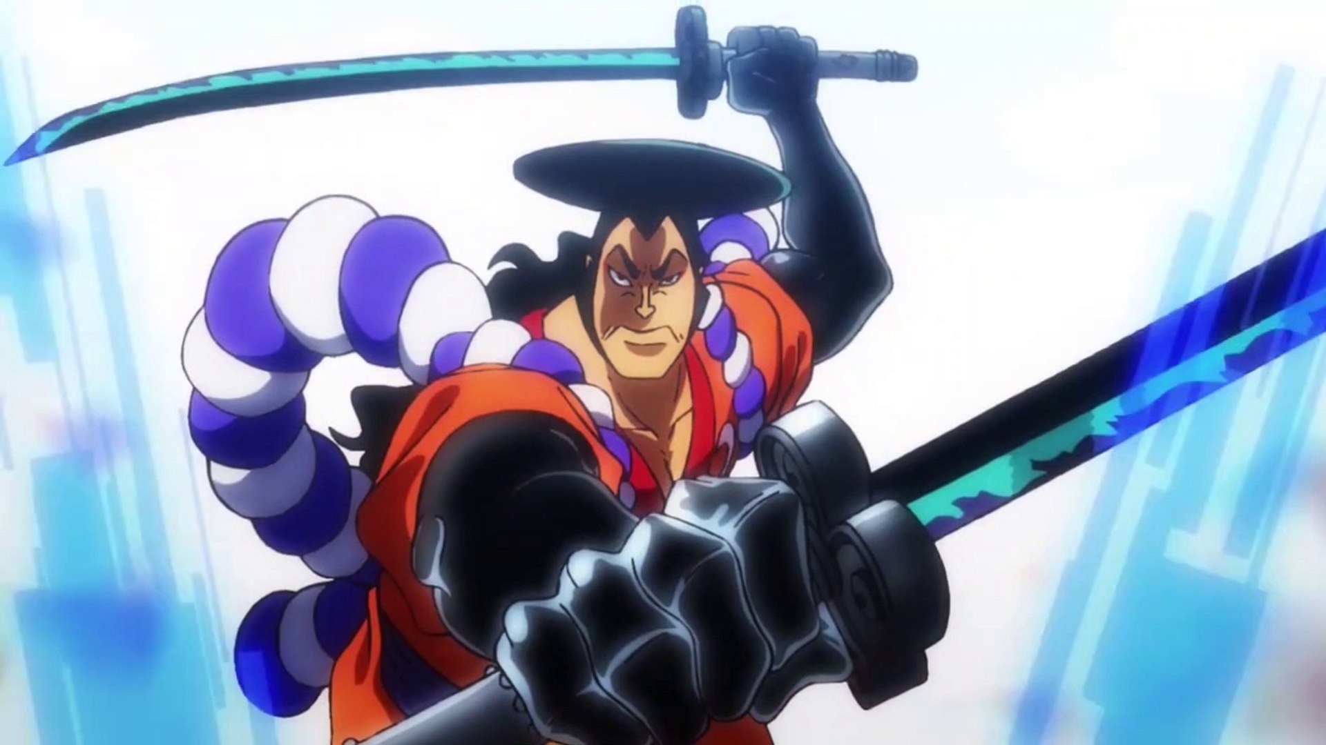 One Piece 961 Oden Vs White Boar Video Dailymotion