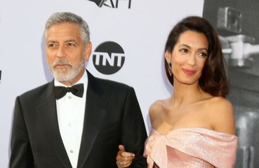 George Clooney has been sewing in lockdown